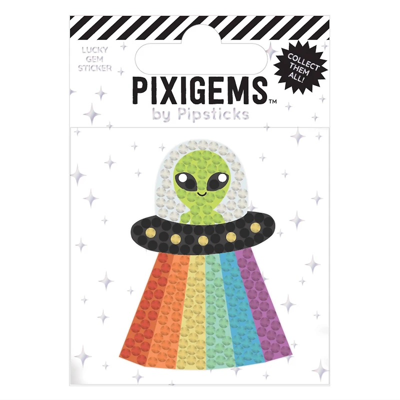 Pixigems™ Alien Gem Sticker
