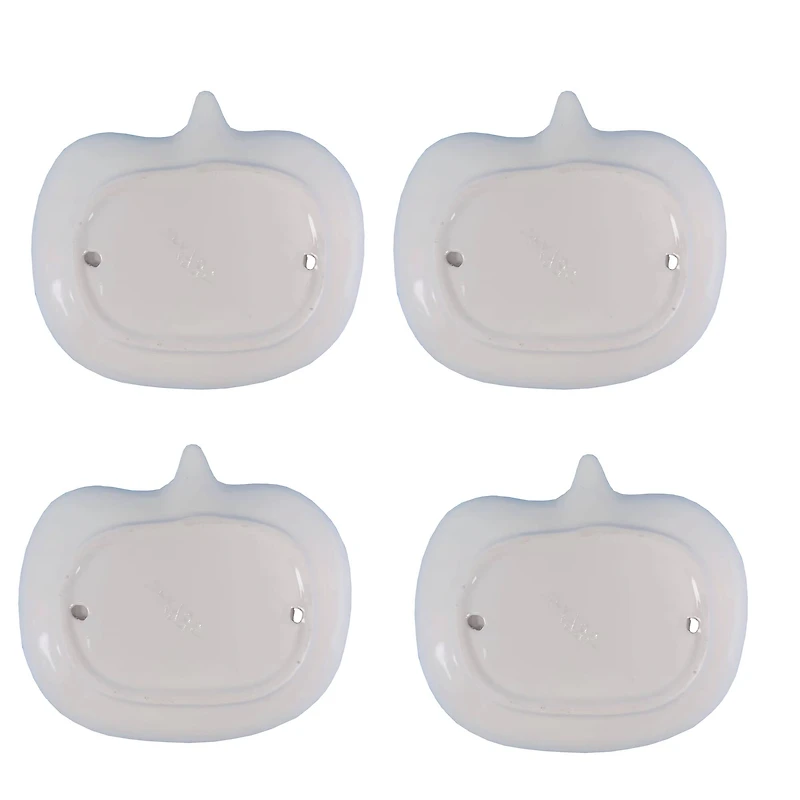 Assorted 8" Black & White Ceramic Pumpkin Plate by Ashland®, 1pc.