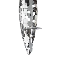 20" Silver Contemporary Wall Sconce
