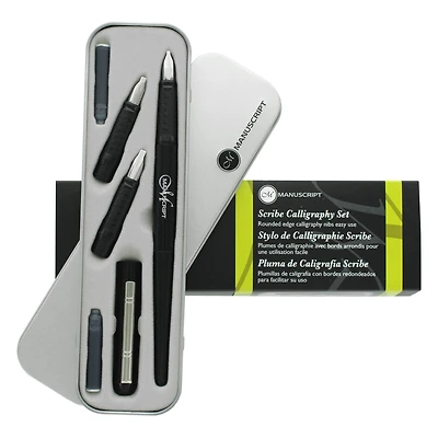 Manuscript Scribe Calligraphy Sleeved Set