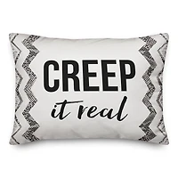 Creep It Real Throw Pillow