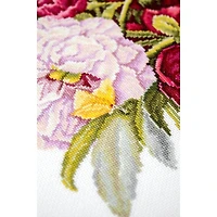 Luca-S Bouquet with Peonies Counted Cross Stitch Kit