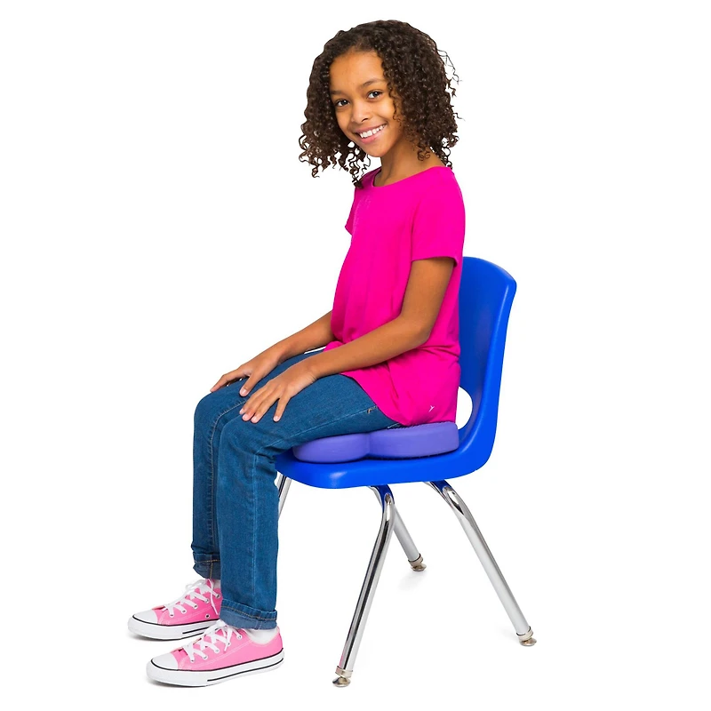 Bouncyband® Purple Butterfly Wiggle Seat Sensory Cushion