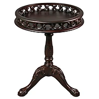 30.5" Lady Wentworth Pie Crust Tea Table