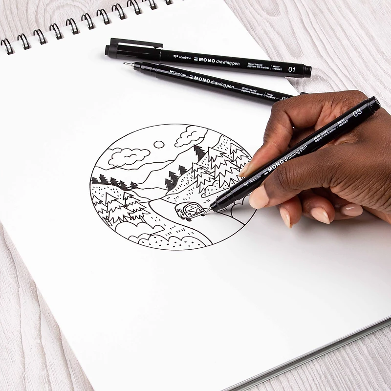 Tombow Mono Drawing Pen Set