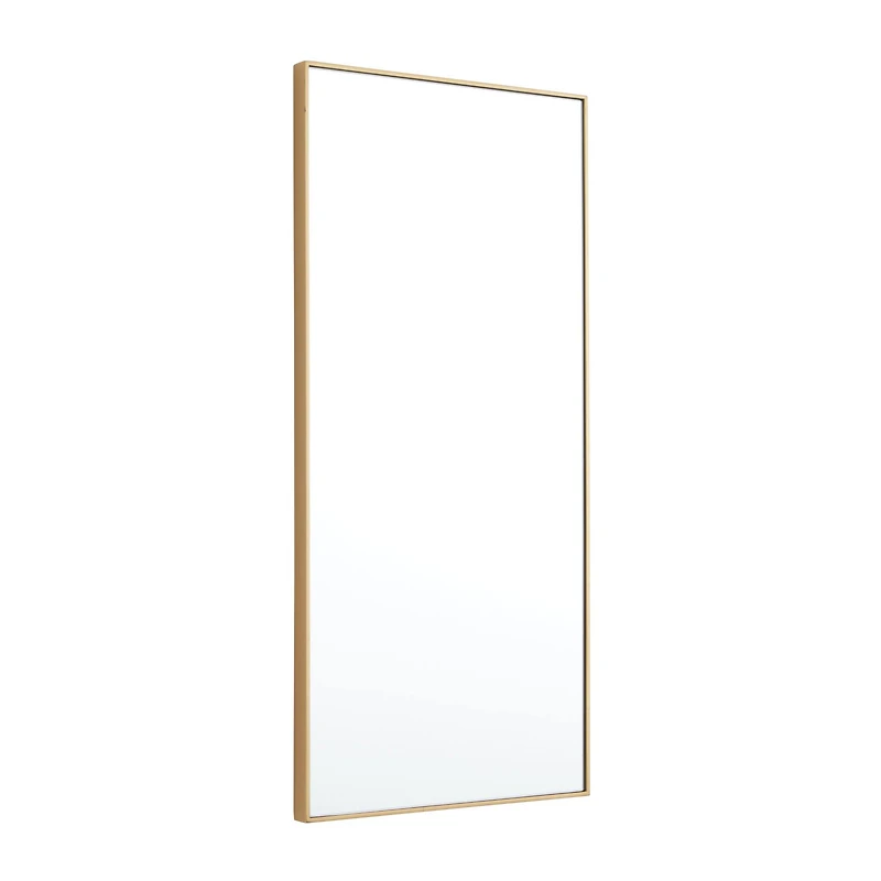 Gold Contemporary Wall Mirror