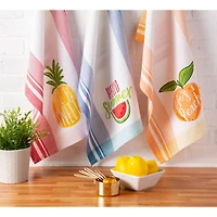 DII® Hello Summer Print Dishtowel, 3ct.