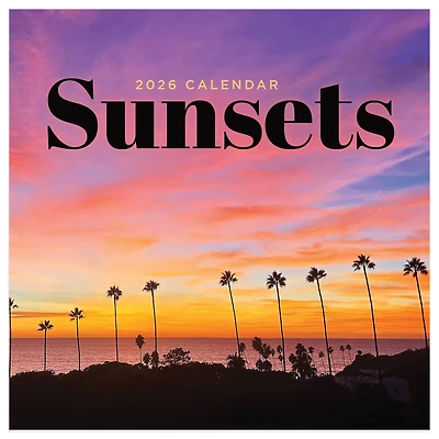2026 Sunsets Mini Calendar