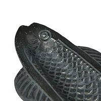 Hello Honey® 14" Antique Gray Aluminum Fish-Shaped Serving Dish