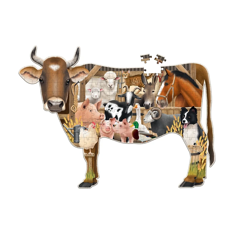 Wildlife World Puzzle - Farm: 200 Pcs