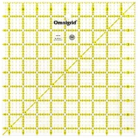 Omnigrid® 9.5" x 9.5" Square Quilting & Sewing Ruler