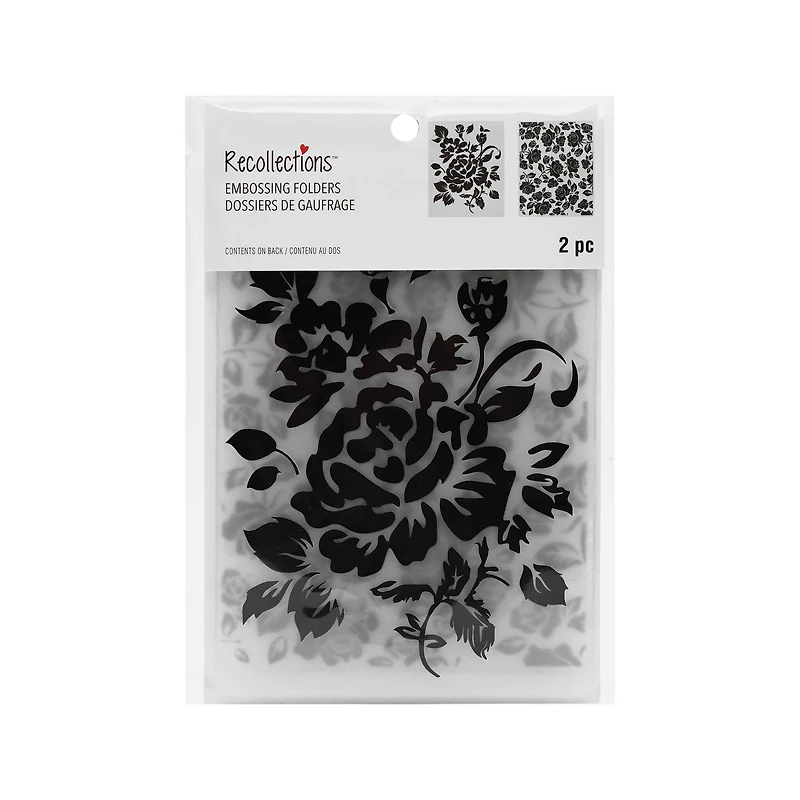Rose Embossing Folders Set by Recollections™