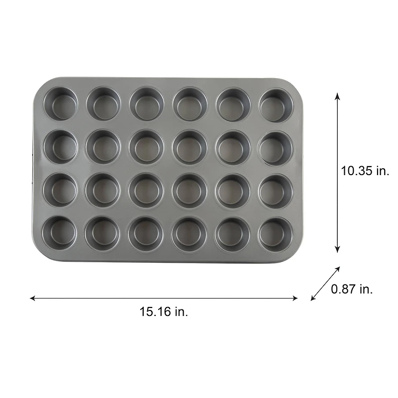 Kitchen Details 24-Cavity Mini Cupcake Pan