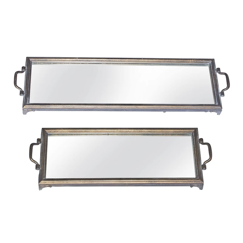 Mirror Tray Set