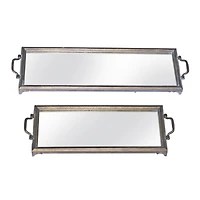 Mirror Tray Set