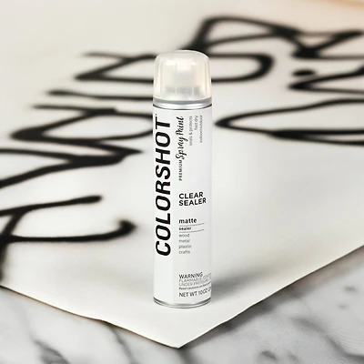 COLORSHOT® Clear Sealer Matte Spray Paint