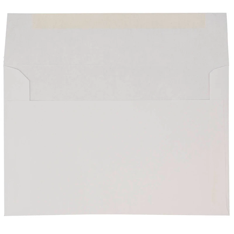 JAM Paper A8 Modern Poinsettia Christmas Cards & Envelopes, 10ct.