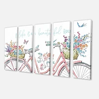 Designart - Spring Bike Bouquet