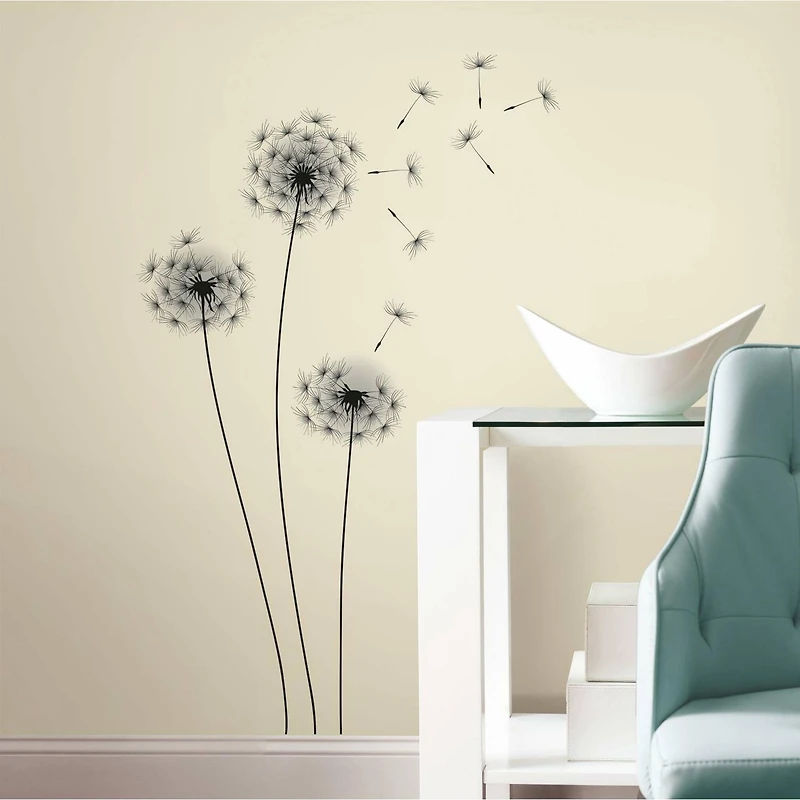 RoomMates Whimsical Dandelion Peel & Stick Decals