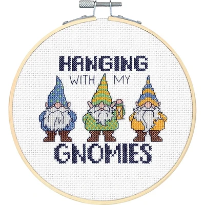 Dimensions® 6" Round Gnomies Counted Cross Stitch Kit