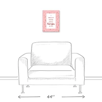 Really Love You Confetti Canvas Wall Art