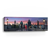 Dawn at Charles Bridge Canvas Giclee