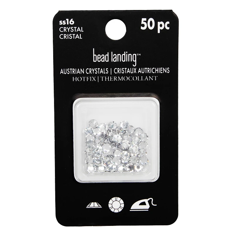 SS16 Round Hotfix Austrian Crystals by Bead Landing