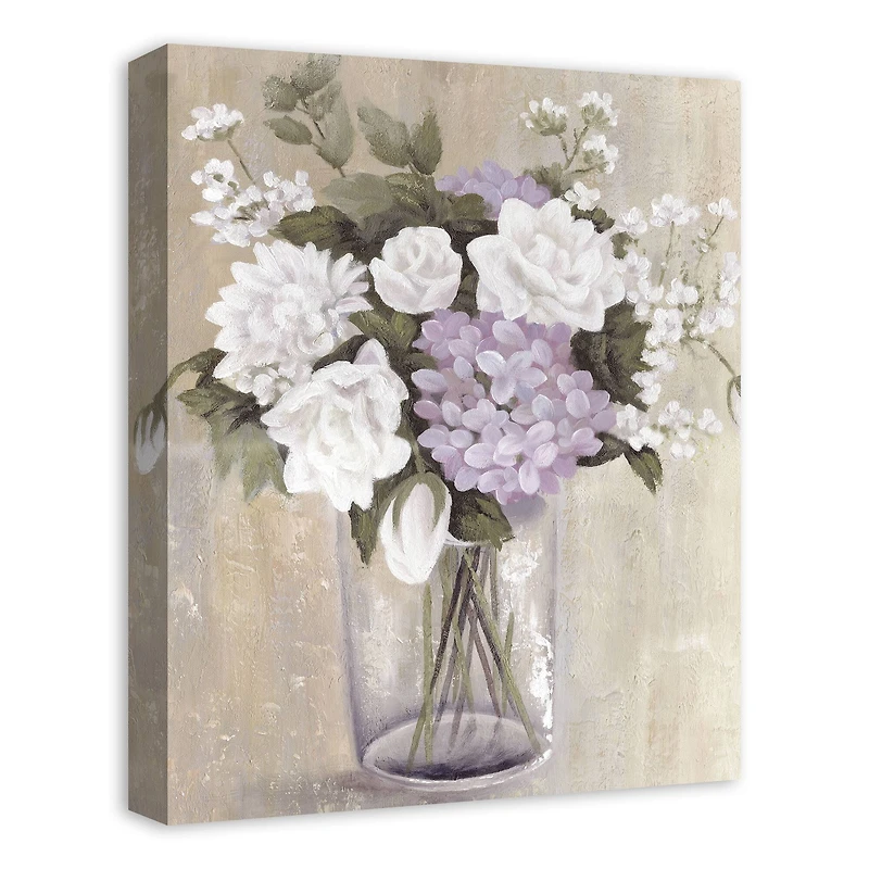 Floral Still Life 16" x 20" Canvas Wall Art
