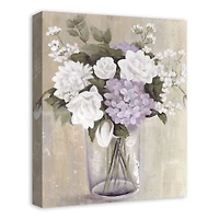 Floral Still Life 16" x 20" Canvas Wall Art