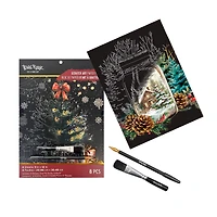 Brea Reese™ 9" x 12" Under the Tree Scratch Art Paper Pad