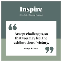 2026 Inspire Daily Desktop Calendar