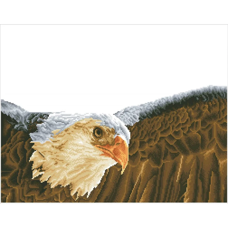 Diamond Dotz® Advanced Bald Eagle & Flag Diamond Painting Kit