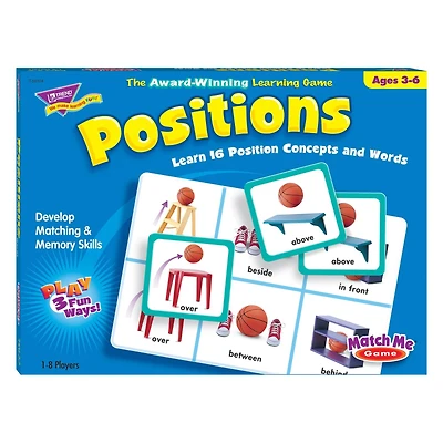 Trend Enterprises® Positions Match Me Games