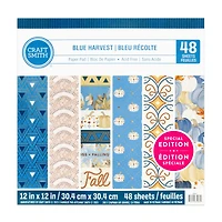 Craft Smith 12" x 12" Blue Harvest Paper Pad
