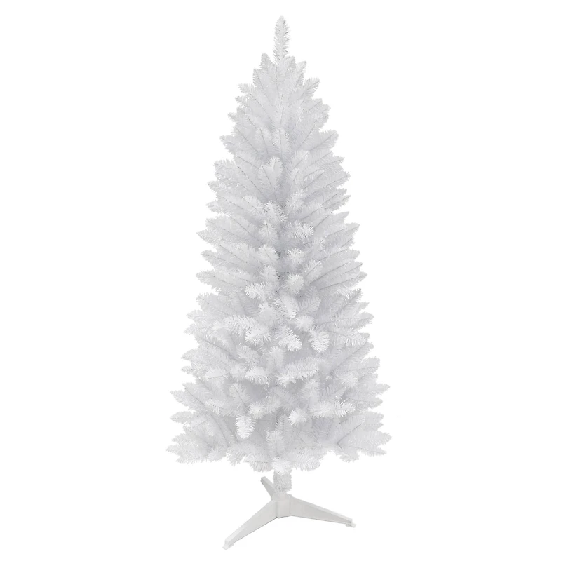 6ft. Unlit White Carson Artificial Pine Tree