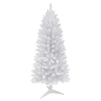6ft. Unlit White Carson Artificial Pine Tree