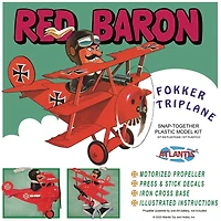 Atlantis® Red Baron Fokker Tri Plane Plastic Model Kit