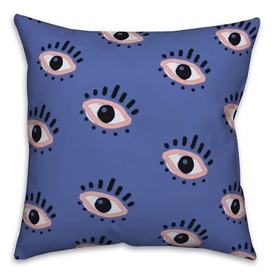18" Looking Eyes Indoor/Outdoor Pillow
