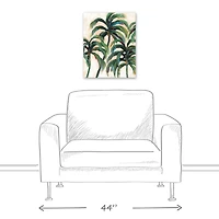 Coconut Trees 16" x 20" Canvas Wall Art