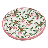 9" Holly Paper Plates, 12ct. by Celebrate It™