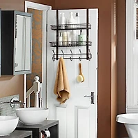 NEX™ Over The Door Hanging Organizer Rack