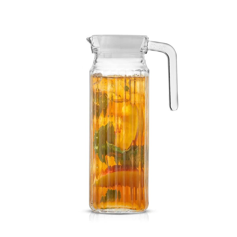 JoyJolt® 40oz. Beverage Serveware Glass Pitcher