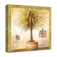 Tropical Potted Palm 20" x 20" Canvas Wall Art