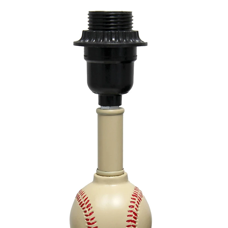 Simple Designs™ 22" Basketball, Baseball, Football Table Lamp with Beige Shade