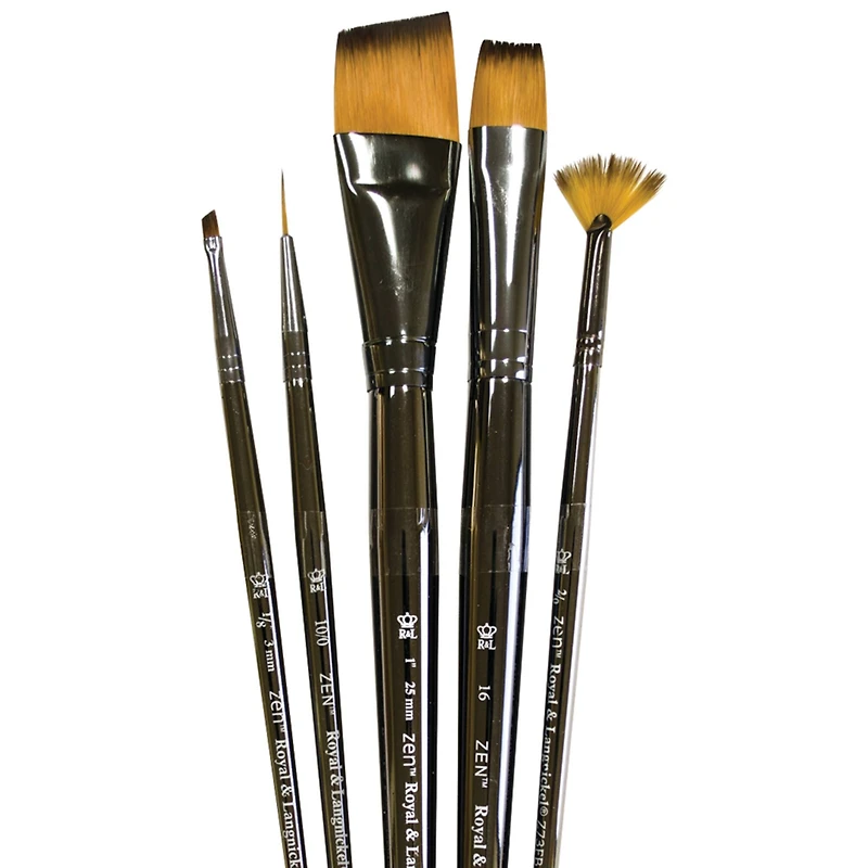 Zen™ Series 73 Short Handle 5 Piece Brush Set F