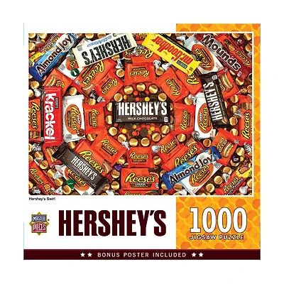Hershey's Swirl 1000 Piece Jigsaw Puzzle