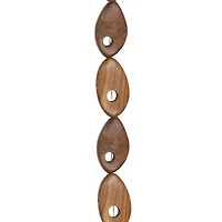 12 Packs: 4 ct. (48 total) Brown Wood Teardrop Beads by Bead Landing®