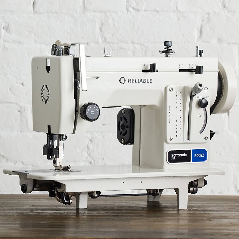 Barracuda™ Fit 500BZ Zig-Zag Portable Walking Foot Sewing Machine for Heavy Material