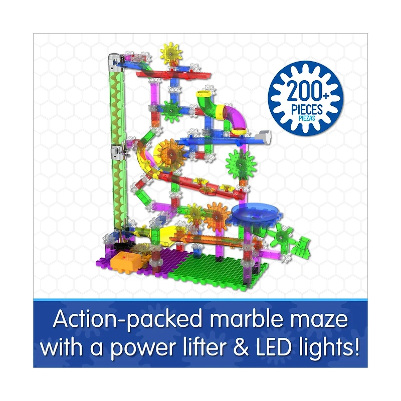 Techno Gears Marble Mania - Extreme Glo: 200+ Pcs