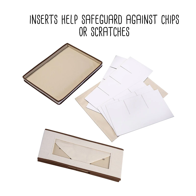 Honey Can Do Natural Canvas Window Storage Box